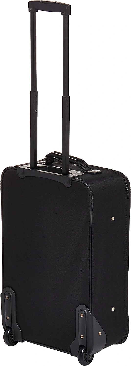 Ensemble de bagages souples XLT noir, 4 pièces: voyage élégant et léger, prêt pour l'aventure!